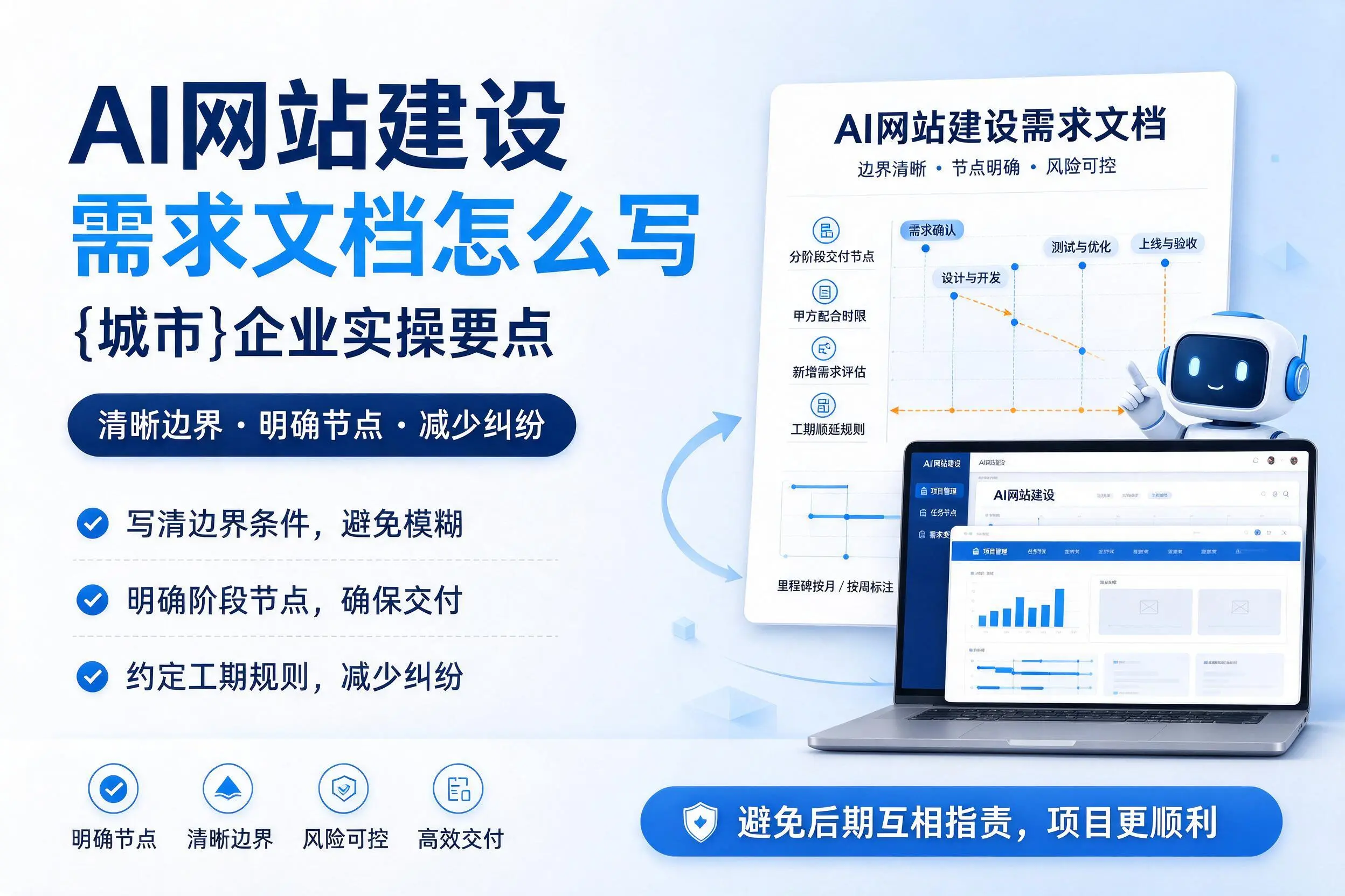AI网站建设需求文档怎么写，开封企业实操要点